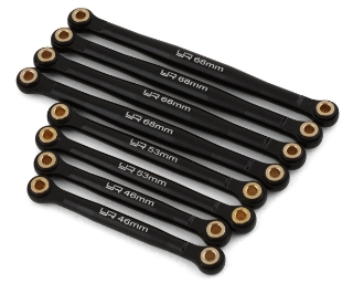 Picture of Yeah Racing Traxxas TRX-4M Aluminum Suspension Link Set (Black)