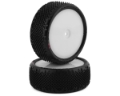 Picture of JConcepts Pin Swag 2.2" Pre-Mounted 4WD Front Buggy Carpet Tires (White) (2)