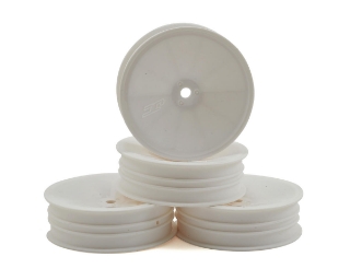 Picture of JConcepts Mono 2.2 "Slim" Front Wheels (White) (4) (B7/B6/RB6/SRX2/YZ2)