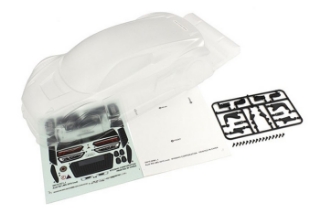 Picture of Audi R8 LMS 2015 Clear Body Set for 1/10 Touring (200mm)