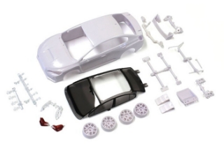 Picture of Subaru WRX STI White Body Set, for Mini-Z