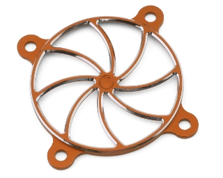 Picture of Team Brood 40mm Aluminum Fan Cover (Orange)