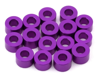 Picture of Team Brood 3x6mm 6061 Aluminum Ball Stud Washers Extra Large Kit (Purple) (16)