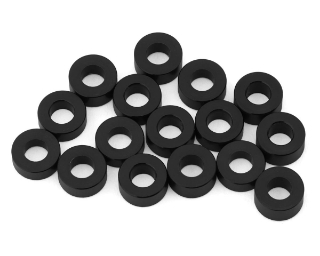 Picture of Team Brood 3x6mm 6061 Aluminum Ball Stud Washers Large Kit (Black) (16)