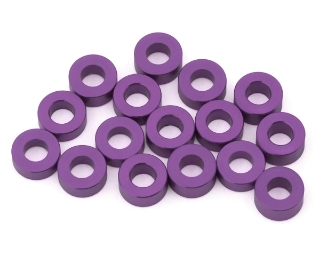 Picture of Team Brood 3x6mm 6061 Aluminum Ball Stud Washers Large Kit (Purple) (16)
