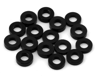 Picture of Team Brood 3x6mm 6061 Aluminum Ball Stud Washers Medium Kit (Black) (16)