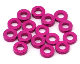 Picture of Team Brood 3x6mm 6061 Aluminum Ball Stud Washers Medium Kit (Pink) (16)