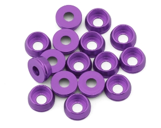 Picture of Team Brood 3mm 6061 Aluminum Cap Head Washer (Purple) (16)