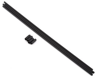Picture of Kyosho Antenna Tubes & Antenna Caps (Black) (4)