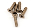 Picture of Kyosho 4x15mm Titanium Flat Head Hex Screw (5)