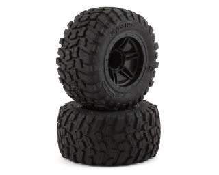 Picture of Kyosho Rage 2.0 Pre-Mounted Tire w/Black Wheel (2)