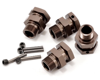 Picture of Kyosho 14mm Extended Wheel Hub Set (Gunmetal) (4)