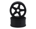 Picture of Kyosho GT2 5-Spoke Wheel (Black) (2) (Use w/KYOIGT004)