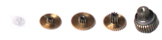 Picture of Servo Gear Set w/ Bearings, for SH0257