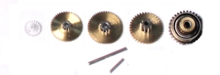 Picture of Servo Gear Set w/ Bearings, for SH0264MG