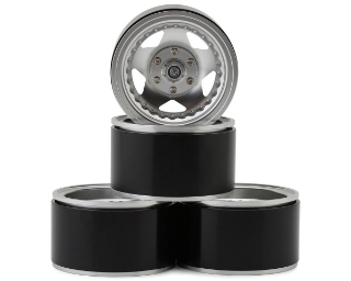 Picture of RC4WD Center Line 1.9" Convo Pro Deep Dish Beadlock Wheels (Silver) (4)
