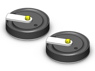 Picture of Jeep Lower Poly Coil Bucket Kit 1984-2006 TJ/LJ/XJ/ZJ Clayton Off Road