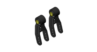 Picture of Jeep Cherokee Adjustable Rear Shackles 1984-2001 XJ Clayton Off Road