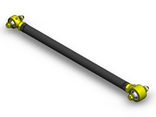 Picture of Custom Front Adjustable Track Bar W/Forged JJ 2.0 Width Lower Clayton Off Road
