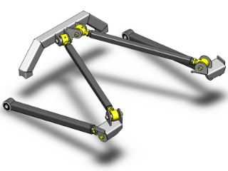Picture of Jeep Wrangler Rear Long Arm Upgrade Kit 97-06 TJ Clayton Off Road