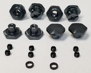 Picture of MIP Hex Adapter Kit for Traxxas Slash 4x4 (17mm)
