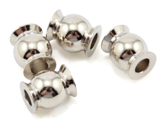 Picture of Tekno RC Steel 6.8mm Outside Camber Flanged Pivot Ball Set (4)