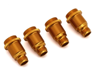 Picture of Team Associated RC10 6x6 Aluminum Shock Bodies (Gold) (4)