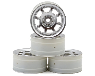 Picture of Team Associated Rc10 6x6 Wheels (Chrome) (4)