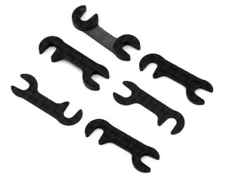 Picture of Team Associated RC10TC8 Factory Team Carbon Fiber Roll-Center Spacers (6)