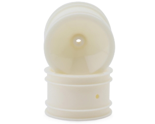 Picture of Team Associated RC10 One Piece 2.0" Rear Wheels (White) (2)