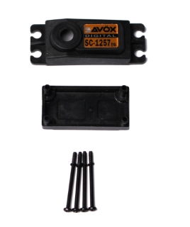 Picture of Top & Bottom Servo Case w/ 4 Screws, for SC1257TG