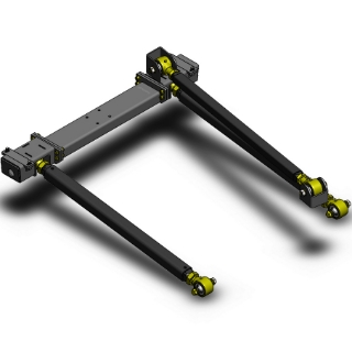 Bild von Jeep Cherokee Pro Series 3 Link Front Long Arm Upgrade Kit 84-01 XJ Clayton Off Road