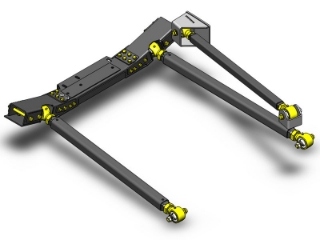 Bild von Jeep Wrangler Pro Series 3 Link Front Long Arm Upgrade Kit 07-18 JK Clayton Off Road