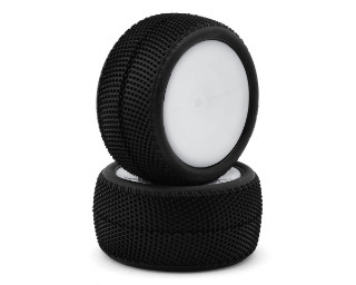 Picture of Pro-Motion Viper 2.2" Rear LP Carpet 1/10 Pre-Mount Buggy Tire (White) (2)