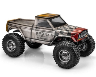 Picture of JConcepts JCI Warlord Pre-Trimmed 1/10 Tucked Rock Crawler Body (Clear) (12.3")