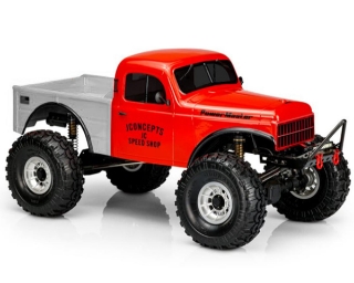 Picture of JConcepts Power Master Rock Crawler Body (Cab Only) (Clear) (12.3")