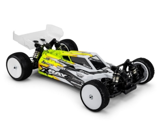 Picture of JConcepts XRAY XB4 2024 "S2" 1/10 Buggy Body w/Two Wings (Clear) (Lightweight)