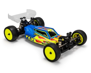 Picture of JConcepts TLR 22X "S2" 1/10 Buggy Body w/Aero Wing (Clear)