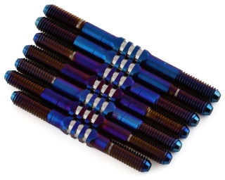 Picture of JConcepts RC10 B74.2 Fin Titanium Turnbuckle Set (Burnt Blue) (7)
