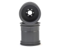 Picture of JConcepts 12mm Hex Midwest 2.2" Monster Truck Wheel (2) (Silver)