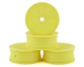 Picture of JConcepts RC10 Mono 2.2 Bearing Front Wheels (Yellow) (4)