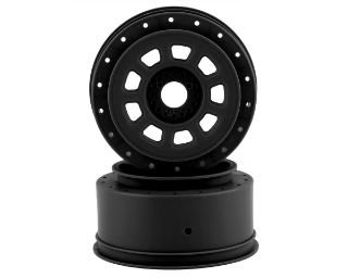 Picture of JConcepts 9-Shot Short Course Dirt Oval Wheels (2) (Black)