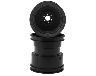 Picture of JConcepts Tribute 73's Monster Truck wheel w/Adaptors (Black) (2) (3.2x3.6")
