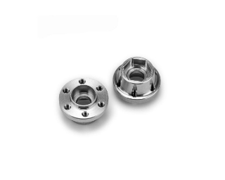 Picture of JConcepts 12mm Aluminum Crawler Beadlock Wheels Hex Adaptors (2) (7.5mm)