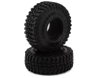Picture of JConcepts Rock Block 1.9" 1/10 Rock Crawler Tires (2) (4.75" - Class 2) (Green)