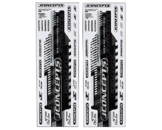 Picture of JConcepts Associated B74.2/B74.2D Precut Chassis Protective Sheet (2)