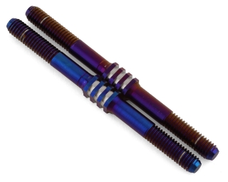 Picture of JConcepts Tekno NB48.3/EB48.3 Fin Steering Titanium Turnbuckle (2) (Blue)