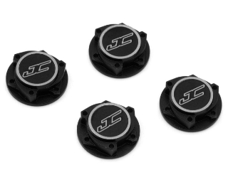 Picture of JConcepts 17mm Punisher "Clutch" Wheel Nuts (Black) (4)