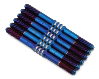 Picture of JConcepts RC10 B7/B7D Fin Titanium Turnbuckle (Burnt Blue) (6)