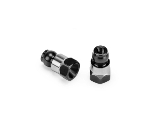 Picture of JConcepts RC10B7/B7D 10mm Fin Titanium Rear Stand-Off (Black) (2)